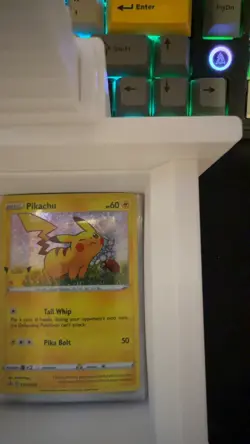 Pikachu SWSH039 Holo Promo Pokemon Near Mint (General Mills) - Image 1