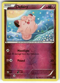 Clefairy 50/83 Common Generations Pokemon Reverse Holo Near Mint - Image 1