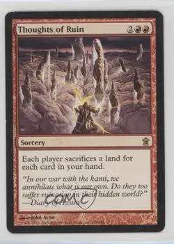 Thoughts of Ruin Magic: Saviors Kamigawa #118 2005 - Image 1