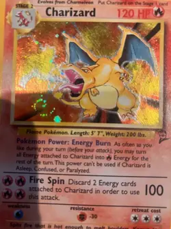 The Pokemon Company Charizard 004/130 Base Set 2 Holo Rare 120 HP Pokemon TCG - Image 2