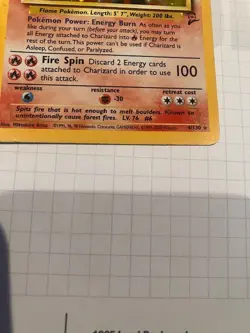 The Pokemon Company Charizard 004/130 Base Set 2 Holo Rare 120 HP Pokemon TCG - Image 4