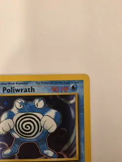 Poliwrath 13/102 Base Set Shadowless Holo Rare POKEMON - Image 4