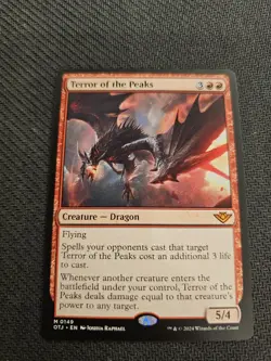 Terror of the Peaks - Outlaws of Thunder Junction - Magic the gathering - NM - Image 1