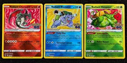 Pokemon TCG Pokemon GO Radiant Holo Lot: Charizard Blastoise Venusaur (3) - Image 1
