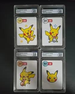 2025 POKEMON TARUKA PIKACHU PLACE ROUND 1 wcg 10 - Image 1