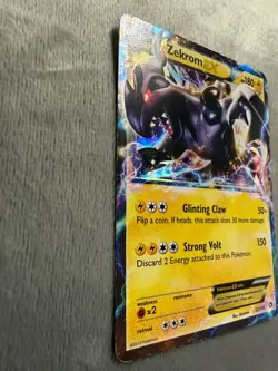Pokemon Zekrom EX 52/113 Holo Rare Black & White Plasma Storm EN - Image 3