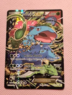 Venusaur EX XY123 XY Holo LP Pokemon TCG LP/MP - Image 1