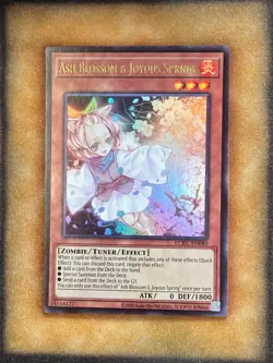Yugioh Ash Blossom & Joyous Spring LCKC-EN080 Ultra Rare NM - Image 1