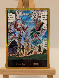 One Piece OP14 The Azure Sea’s Seven - Gold DON!! Egghead Island ENGLISH - Image 2