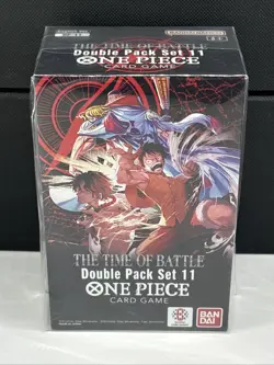 One Piece CCG DP-11 The Time of Battle Double Pack Set 11 OP-16 SEALED ENGLISH - Image 1