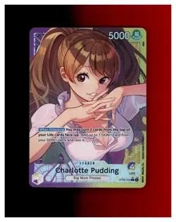 Charlotte Pudding (058) (Parallel) OP08-058 Foil - One Piece Two Legends - Image 1