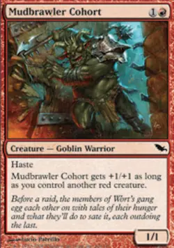 4x Mudbrawler Cohort NM-Mint, English Shadowmoor MTG Magic - Image 1