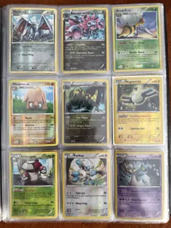 Vintage Pokemon Card Binder Collection Lot Of 90 Deoxys Holo LV X WOTC MP/DMG - Image 2