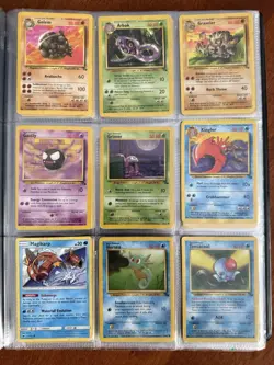 Vintage Pokemon Card Binder Collection Lot Of 90 Deoxys Holo LV X WOTC MP/DMG - Image 3