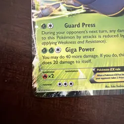 Heracross EX 4/111 XY Furious Fists NM MINT Ultra Rare Holo 2014 Pokemon Card - Image 3