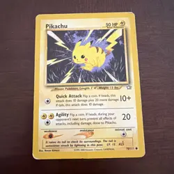 Pokemon Pikachu 70/111 Neo Genesis Vintage Regular Card NM - Image 2