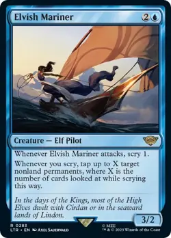MTG Elvish Mariner - 283 / English / Near Mint - Image 1