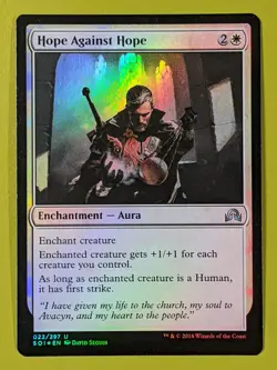 FOIL Hope Against Hope x1 Shadows over Innistrad 1x Magic the Gathering MTG - Image 1