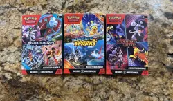 Pokemon TCG Scarlet Violet Booster Bundles Mixed Lot. Surging Paradox Destined - Image 1