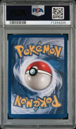 1999 POKEMON FOSSIL #4 DRAGONITE-HOLO 1ST EDITION PSA 7 - Image 2