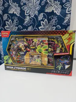 Pokemon TCG Mega Zygarde ex Premium Collection Box Sealed 8 Packs + Promo - Image 1