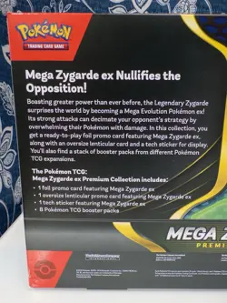 Pokemon TCG Mega Zygarde ex Premium Collection Box Sealed 8 Packs + Promo - Image 4