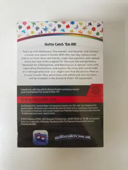 Pokemon TCG Scarlet and Violet 151 Booster Bundle Set - 290-85321 820650853210 - Image 4