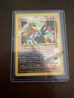 Pokemon TCG Entei Wizards Black Star Promos 34 Holo Promo Promo - Image 1