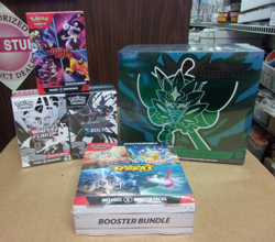 POKEMON TWILIGHT ETB + WHITE + BLACK + SURGING + DESTINED BUNDLE BOXES - Image 1