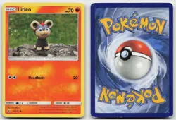 Pokemon Litleo Common Forbidden Light 18/131 Lightly Played - Image 1