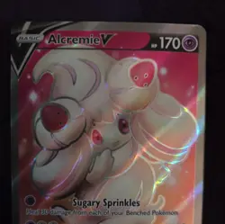 Alcremie V - 064/072 - NM/M - Full Art Rare - Shining Fates - Pokemon TCG - Image 3
