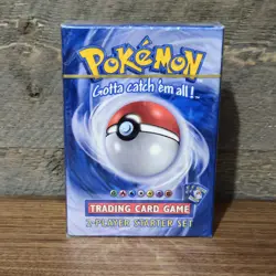 Pokemon Gold Strip Base Theme Deck Shadowless 2 Player Starter Factory Sealed - Image 1