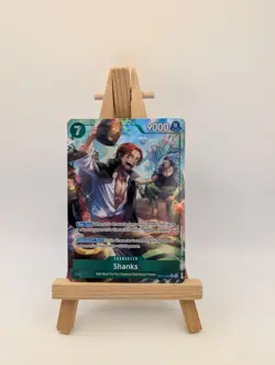 Shanks OP14-027 Alt Rare - The Azure Sea's Seven - One Piece TCG - Image 2