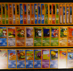 MP/HP (Unlimited)COMPLETE Pokemon BASE+JUNGLE+FOSSIL Set COMMON 70-Card Non-Holo - Image 3