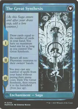 MTG Jin-Gitaxias *Foil* Showcase (294) Mythic March of the Machine 2023 NM - Image 2