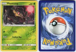 Phantump 6/145 Common Guardians Rising Pokemon Reverse Holo NM - Image 1