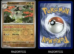 TOEDSCRUEL 089/159 UC JOURNEY TOGETHER POKEMON REVERSE HOLO NM/M - Image 3