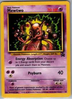 Mewtwo 14 WoTC Promo - Pokemon Card - LP - Image 1