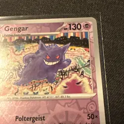 Gengar 094/165 Rare SV: Scarlet & Violet 151 Pokemon Reverse Holofoil - Image 4