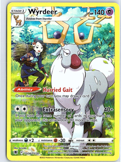 Wyrdeer Holo Ultra Rare SWSH10: Astral Radiance Trainer Gallery TG06/TG30 NM - Image 1
