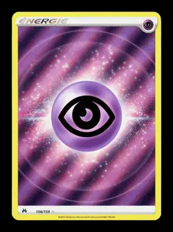 Carte Pokemon Energie Psy 156/159 EB12.5 Zenith Supreme Epee et Bouclier - Image 1