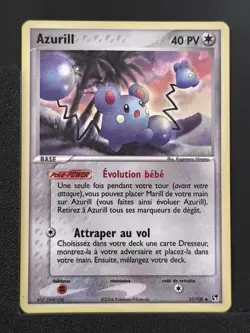 Carte Pokemon Azurill 31/100 Ex Tempete De Sable TDS Bloc EX FR 3 - Image 2