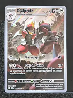 Carte Pokemon Scalproie 143/086 EV10.5 Foudre Noire BLK - Image 1