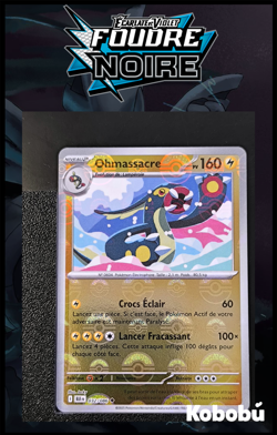 Carte Pokemon Ohmassacre 032/086 Reverse PokeBall EV10.5 Foudre Noire BLK - Image 1