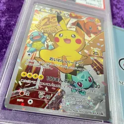 PSA 10 2016 Pikachu Holo #279 Pokemon Japanese XY Promo 20th Anniversary Festa - Image 3
