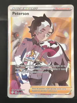 Carte Pokemon Peterson 069/072 EB4.5 Destinees Radieuses Epee et Bouclier - Image 2