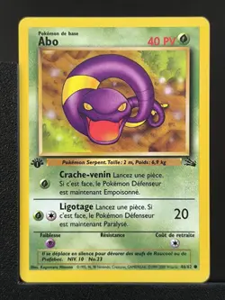 Carte Pokemon Abo 46/62 Edition 1 Ed 1 Fossile Wizards - Image 2