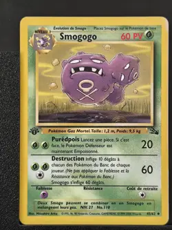 Carte Pokemon Smogogo 45/62 Edition 1 Ed 1 Fossile Wizards 2 - Image 2