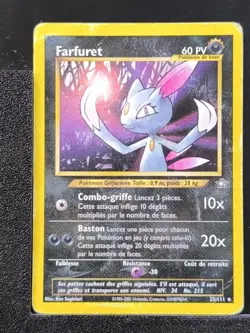 Carte Pokemon Farfuret 25/111 Unlimited Ed 2 Neo Genesis Wizards 2 - Image 2