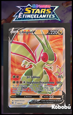 Carte Pokemon Libegon V 164/172 EB9 Stars Etincelantes - Image 1